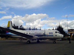 avion ecuatoriano