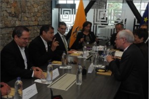 correa y van Rumpuy -