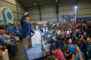 ACT RAMIRO GONZALES CONVENCION NACIONAL DE AVANZA SANTIAGO AGUIRRE / ELTELEGRAFO
