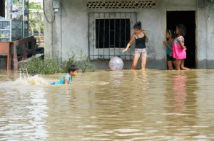 GYE WEB Daular_Zona afectada por las lluvias. 31_03_2015. Foto: Lylibeth Coloma / El Telegrafo
