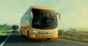 Este es el modelos de las nuevas unidades.Marcopolo